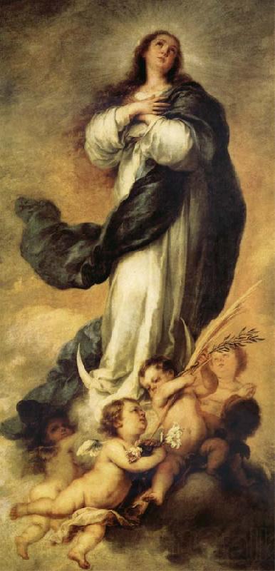 Bartolome Esteban Murillo The Immaculate one of Aranjuez Norge oil painting art